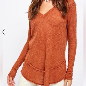 We The Free Oversized Ocean Air Hacci Top